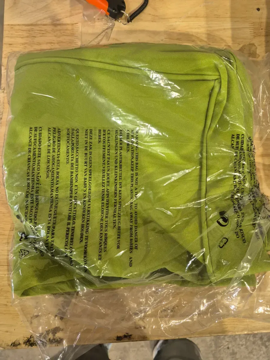 36 in. x 18 in. x 3.5 in. Rectangular Outdoor Porch Swing Bench Cushion Grass Green - image 3