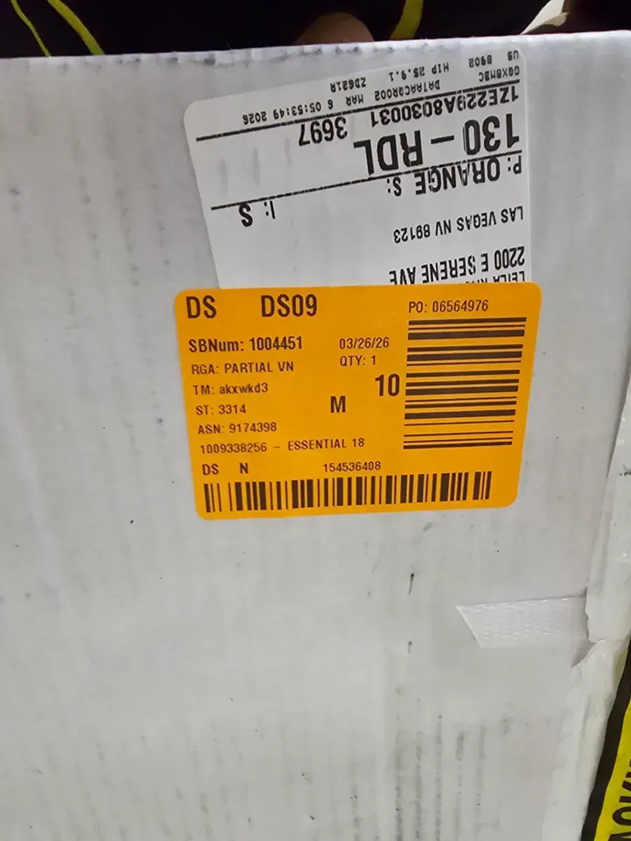 Essential 18 in. W x 36 in. H Oval Framed Wall Mount Bathroom Vanity Mirror in Moderne Brushed Gold - image 6