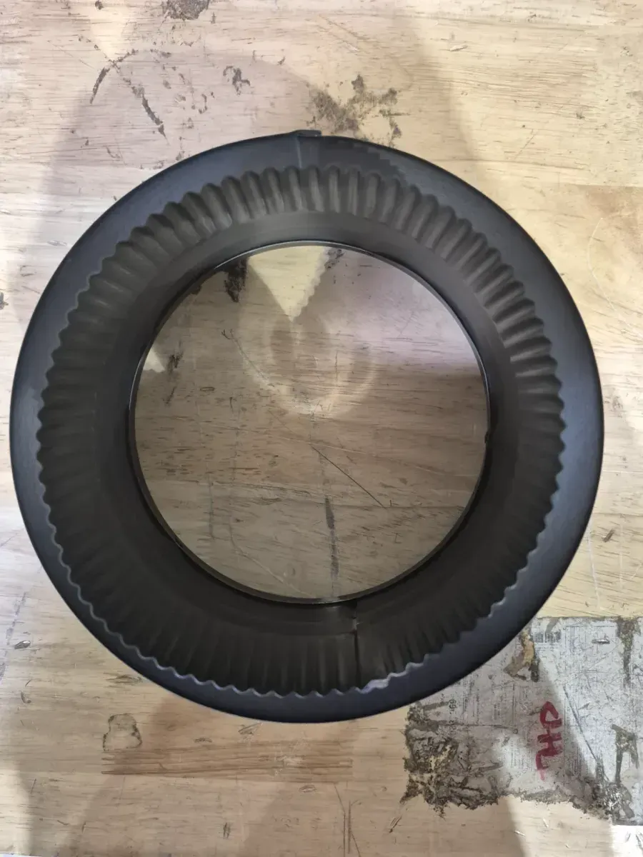 Model DVL Double Wall Stove Pipe 6in. Diameter Stovetop Adapter, No Damper - image 4