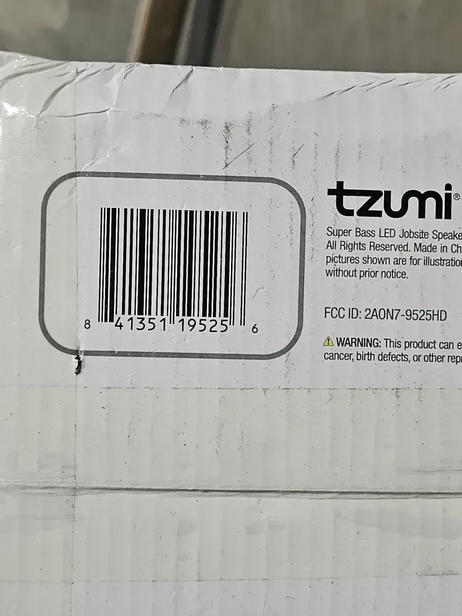 Speaker (Tzumi Super Bass Jobsite Speaker) - image 5