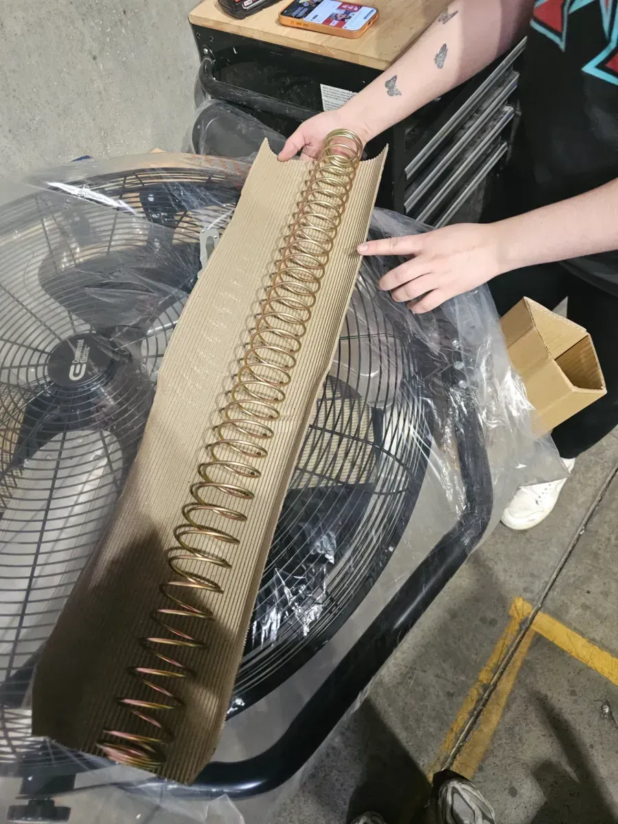 30 in. 3-Speeds High Velocity Tilting Pedestal Fan with Adjustable Height in Black - image 6