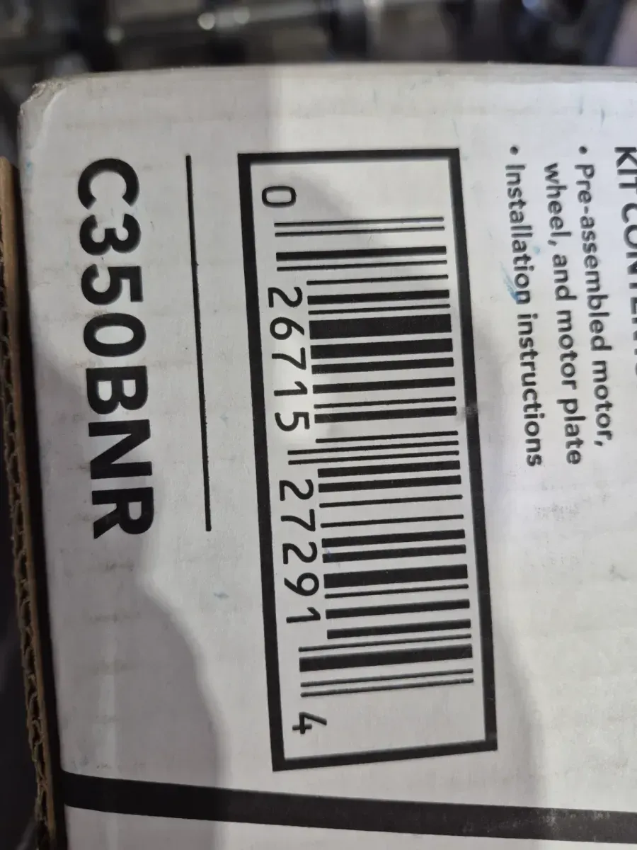 Genuine Replacement Motor Wheel for 696N Ventilation Fan, 50CFM, 4.0 Sones - image 4