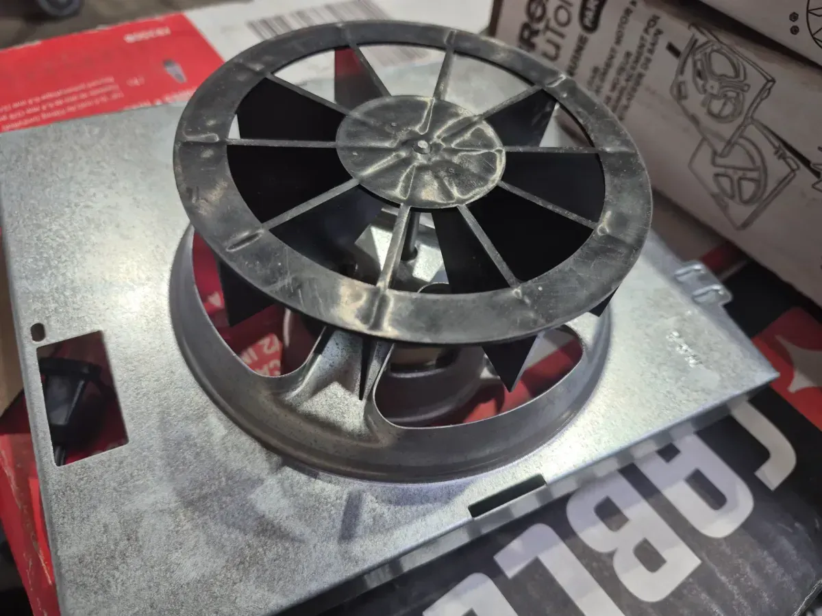 Genuine Replacement Motor Wheel for 696N Ventilation Fan, 50CFM, 4.0 Sones - image 5