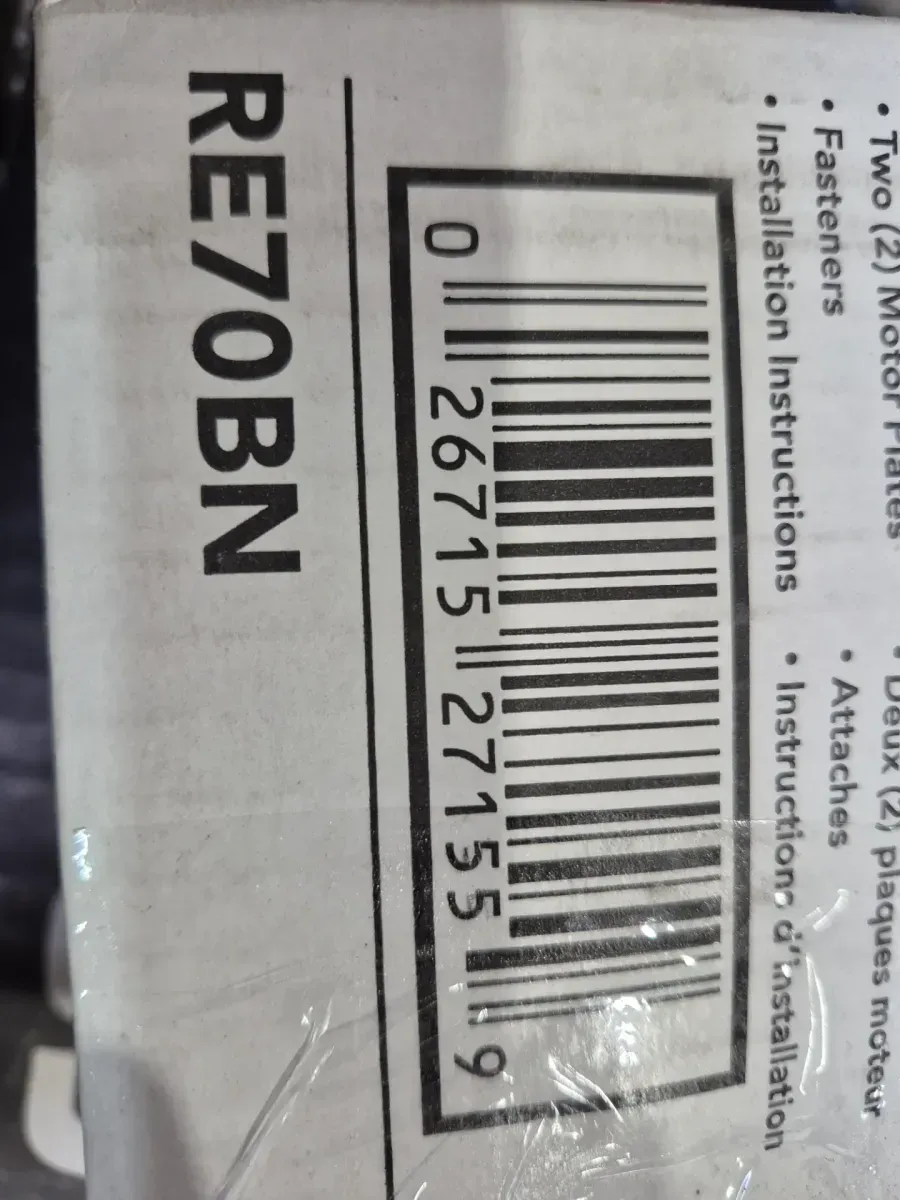 Universal Bathroom Exhaust Fan Motor and Blower Wheel Replacement Kit - image 4