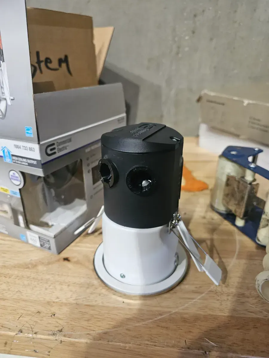 Premium Downlight 3 in. 2700K - 5000K Brushed Nickel New Construction/Remodel Recessed Integrated LED Gimbal Kit - image 2