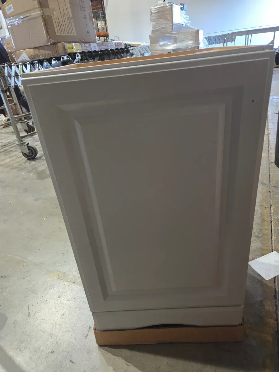 Glacier Bay Fernhill 24.5 in. Single Sink Freestanding Sage Bath Vanity with White Cultured Marble Top (Assembled) - image 2