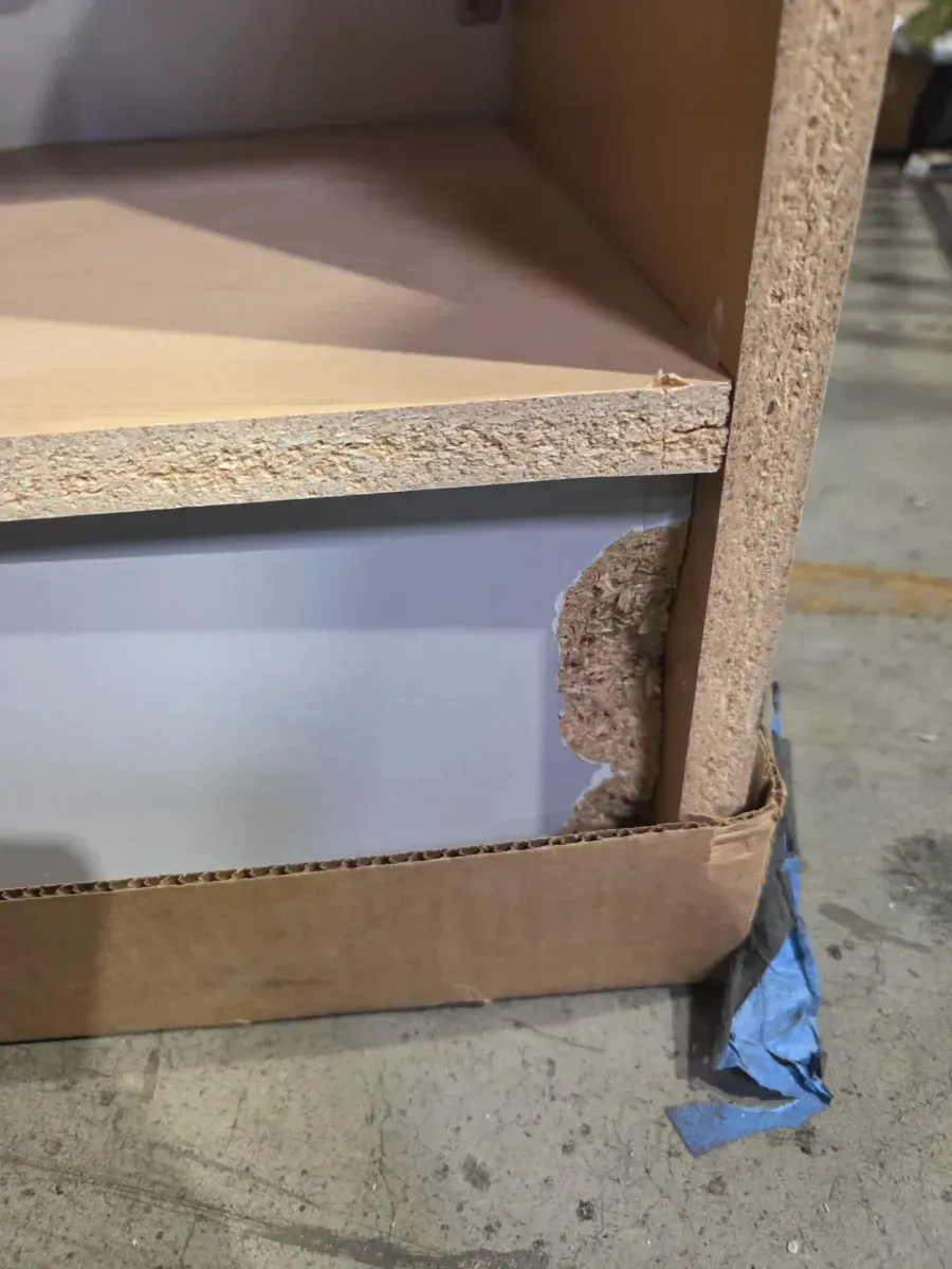 Glacier Bay Fernhill 24.5 in. Single Sink Freestanding Sage Bath Vanity with White Cultured Marble Top (Assembled) - image 6