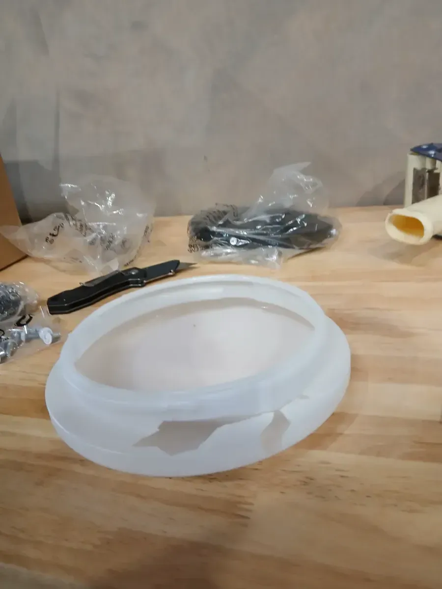 Cardiff 42 in. Matte White Flush Mount Standard Indoor Ceiling Fan with White Adjustable LED Light, DC Motor, and Remote - image 5