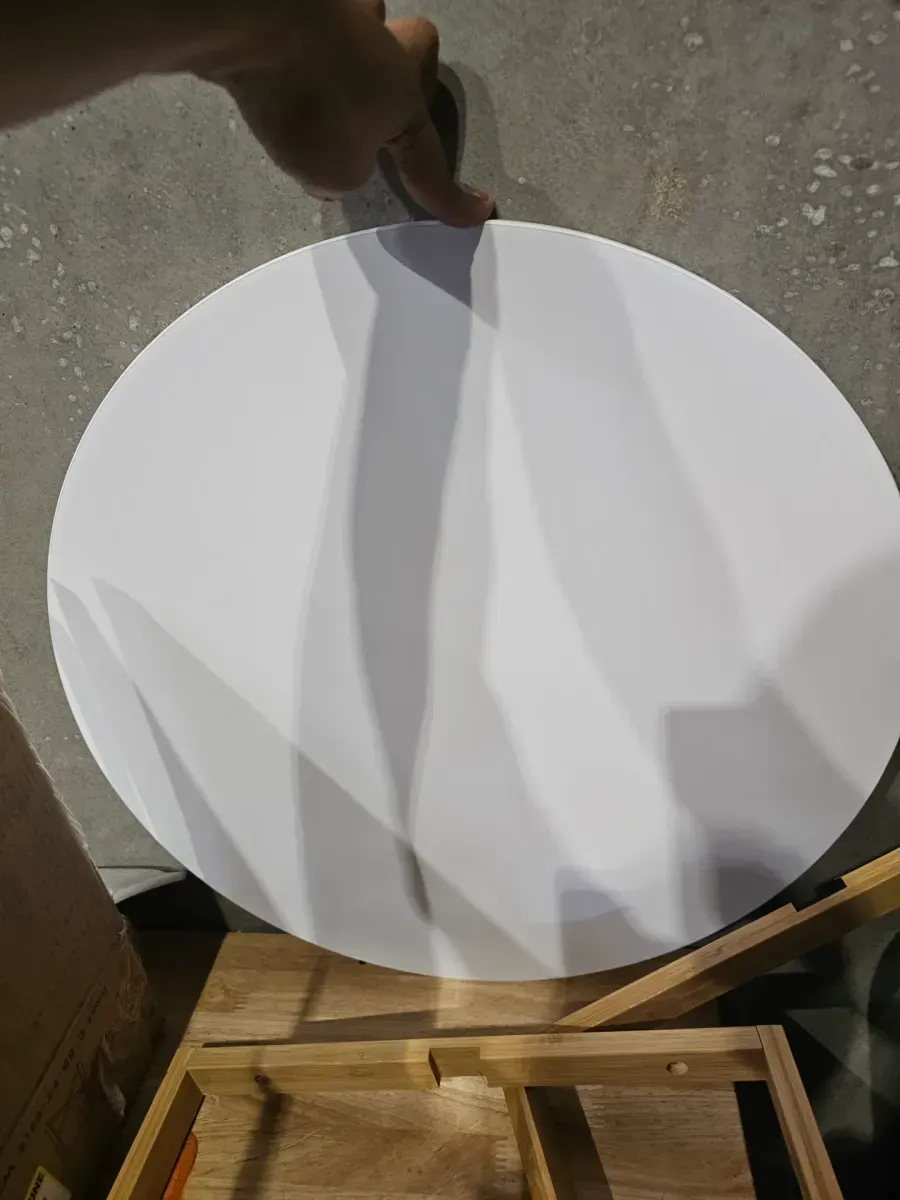 White Short Display Table - image 2