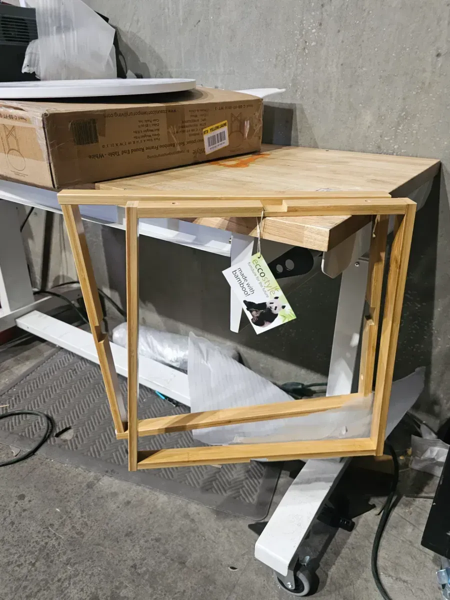 White Short Display Table - image 5