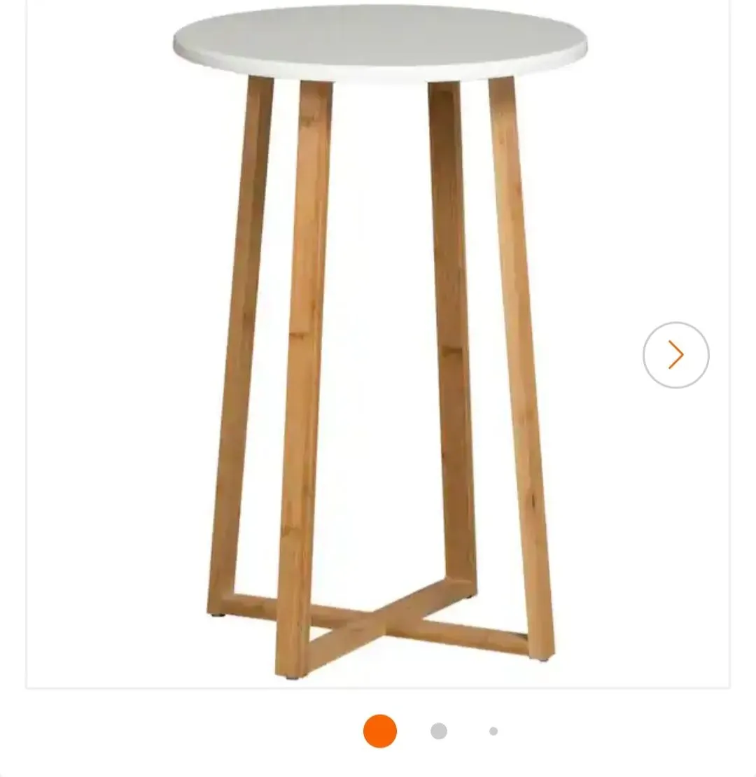 White Tall Display Table - image 5