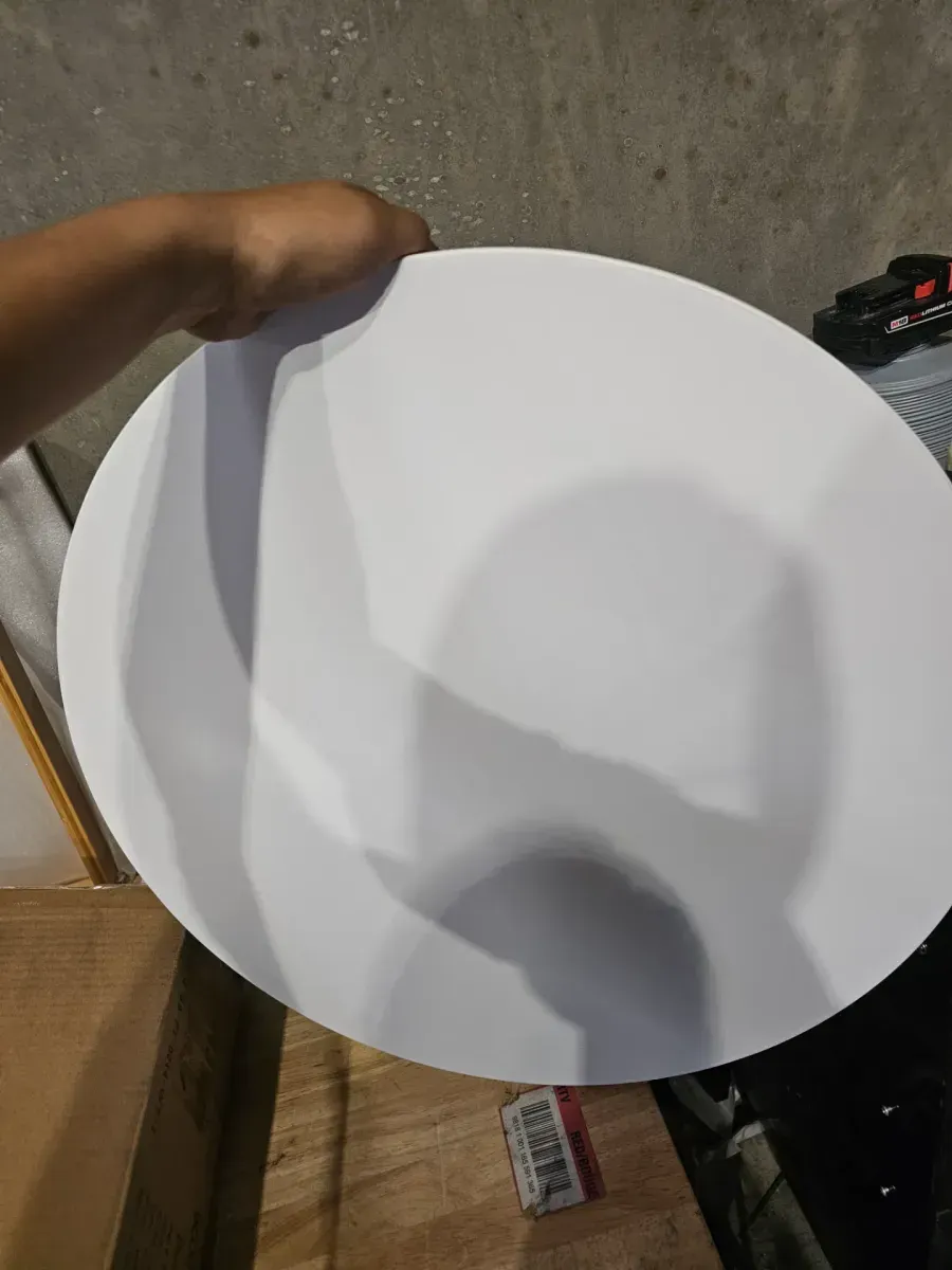 White Short Display Table - image 2