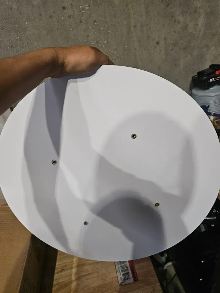 White Short Display Table - image 3