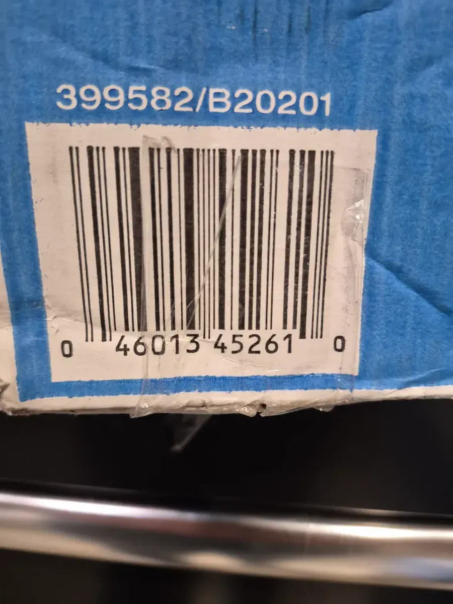 Lasko 20 in. 3 Speed Air Circulating Box Fan for Home in White with Save Smart Technology, 1820 CFM and Carry Handle - image 3
