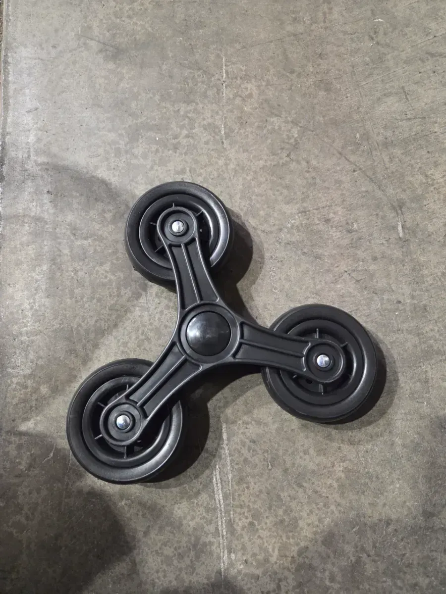 Grocery Shopping Cart, 45L Stair Climbing Cart with 360° Rolling Swivel Wheels, Stair Climber Utility Cart, 88 lb. - image 3