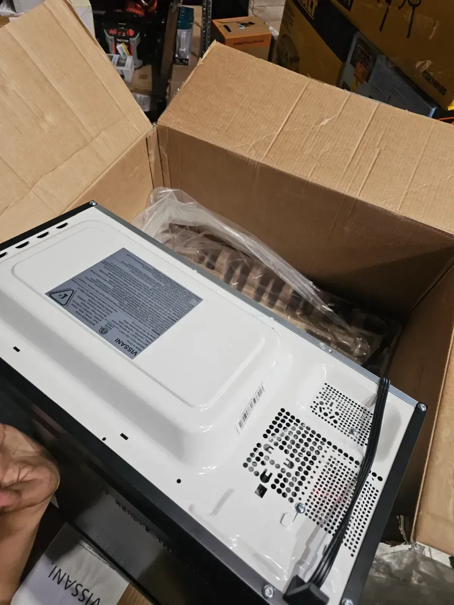 21 in. 1.1 cu. ft. 1000-Watt Countertop Microwave Oven in Fingerprint Resistant Stainless Steel and Bar handle - image 6