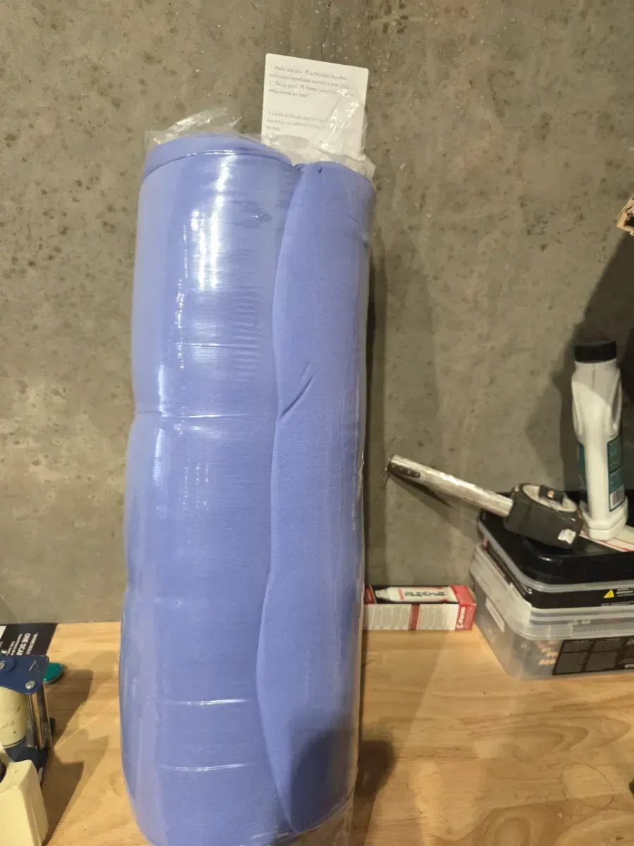 L40"xW20"xH4"Outdoor Chair Cushion Tufted Outdoor Cushion Seat & Back Floral Patio Furniture Cushion w/Tie in Gre - image 2