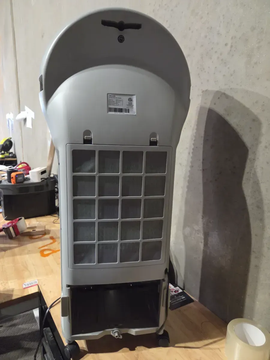 470 CFM, 3 speed Portable Evaporative Cooler and Fan for 250 sq. ft. Cooling Area - image 4