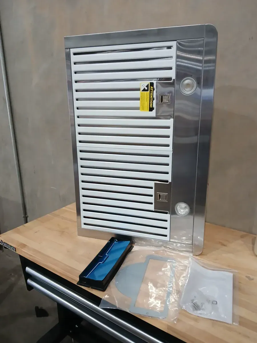 30 in. 900 CFM Ducted Under Cabinet Range Hood in Stainless Steel with 3 -Way Venting and Removable LED - image 4