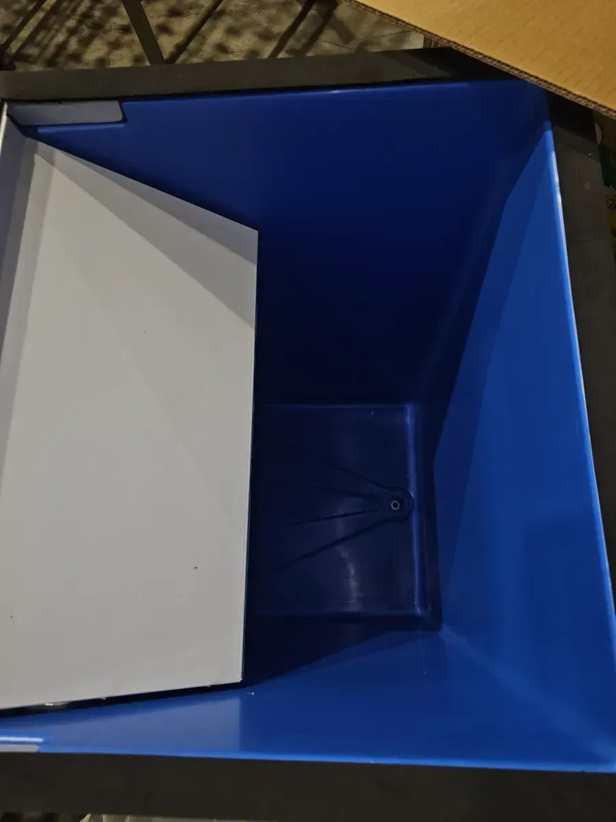 20.4 in. Commercial Ice Maker Machine 300 lbs./24H w/ 300 lbs. Storage Self-Cleaning Full Size Cubes Freestanding Silver - image 8