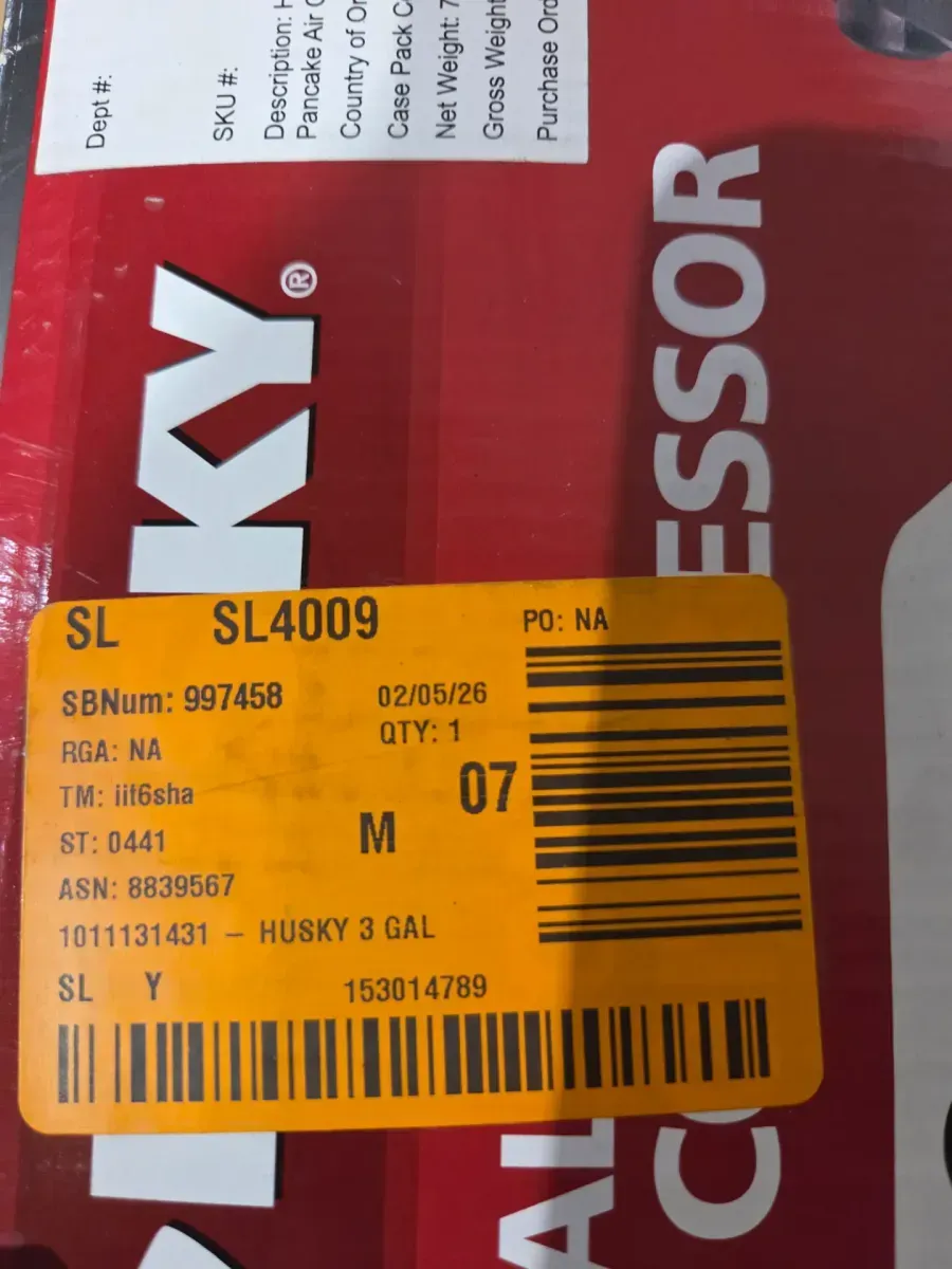 3 Gal. 120 PSI Portable Electric Oil-Free Light Duty Pancake Air Compressor with Fold Down Handle and 1-Quick Coupler - image 4