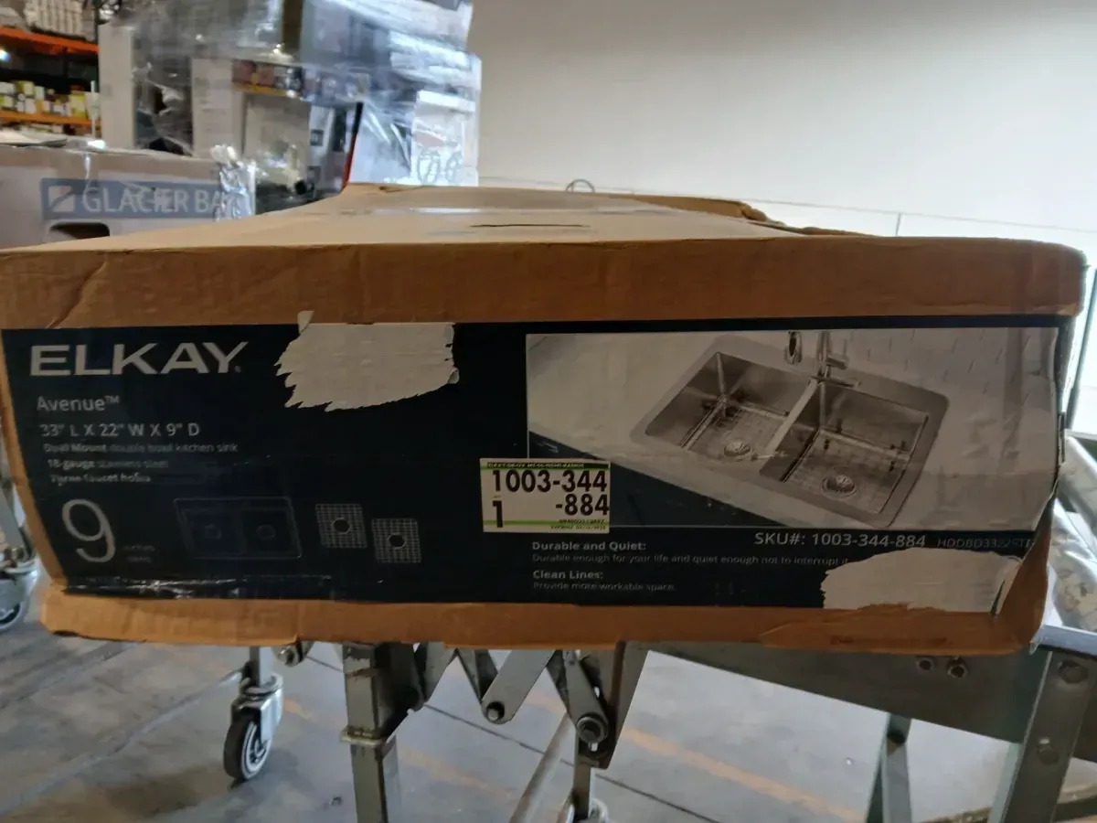 Avenue 33 in. Drop-In/Undermount Double Bowl 18-Gauge Stainless Steel Kitchen Sink w/ Accessories - image 3