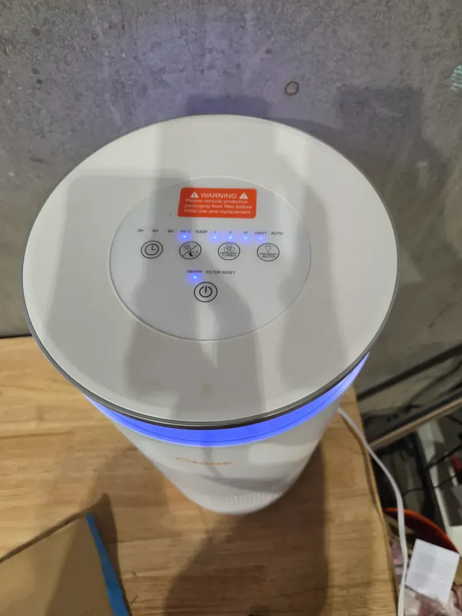 True HEPA Air Purifier with Germicidal UV Light for Medium to Large Rooms up to 500 sq.ft. - Ultra Premium - image 3