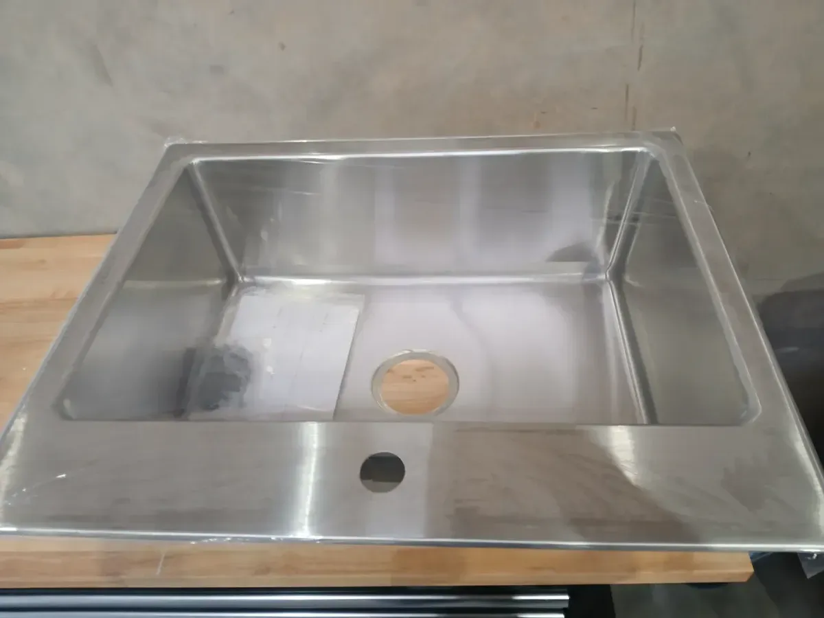 Cursiva Stainless Steel 27 in. Single Bowl Drop-In Kitchen Sink - image 4