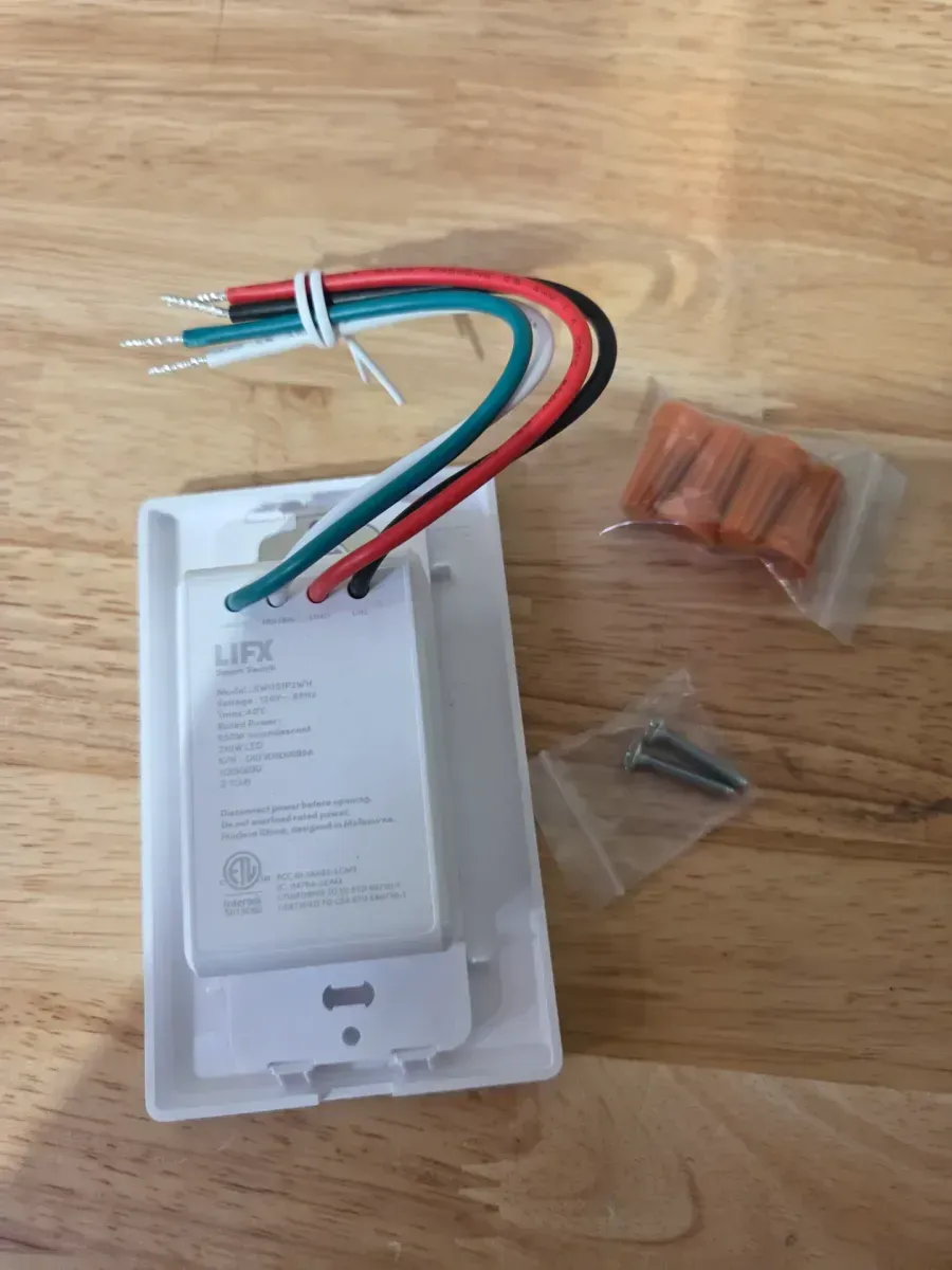 LIFX 2-Button Smart Switch, White - image 2