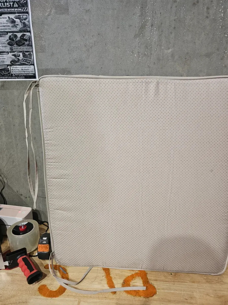 Square Outdoor Patio Deep Seat Cushion in Beige - image 3