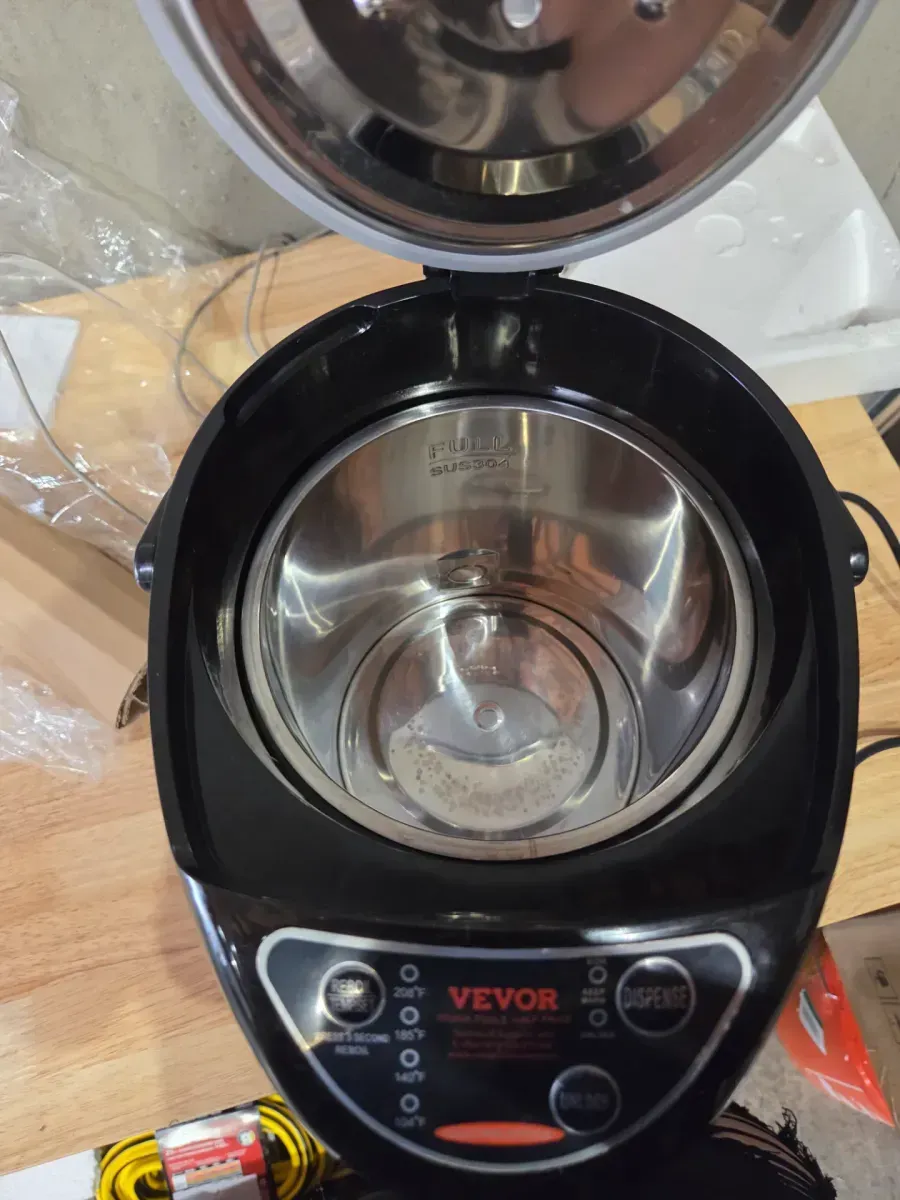 3L Hot Water Dispenser 4-Temp Adjustable Water Boiler 304 SS Countertop Heater 3-Way Dispense Electric Kettle in Black - image 2