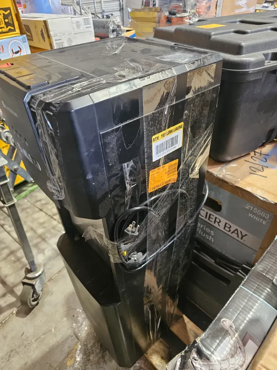 Matte Black and Stainless Steel Bottom Load Water Dispenser - image 3