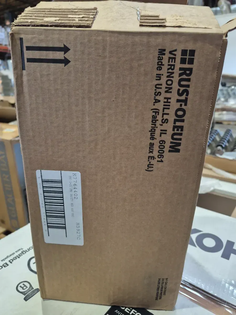 2 gal. High Performance Protective Enamel Gloss Safety Red Oil-Based Interior/Exterior Paint - image 2