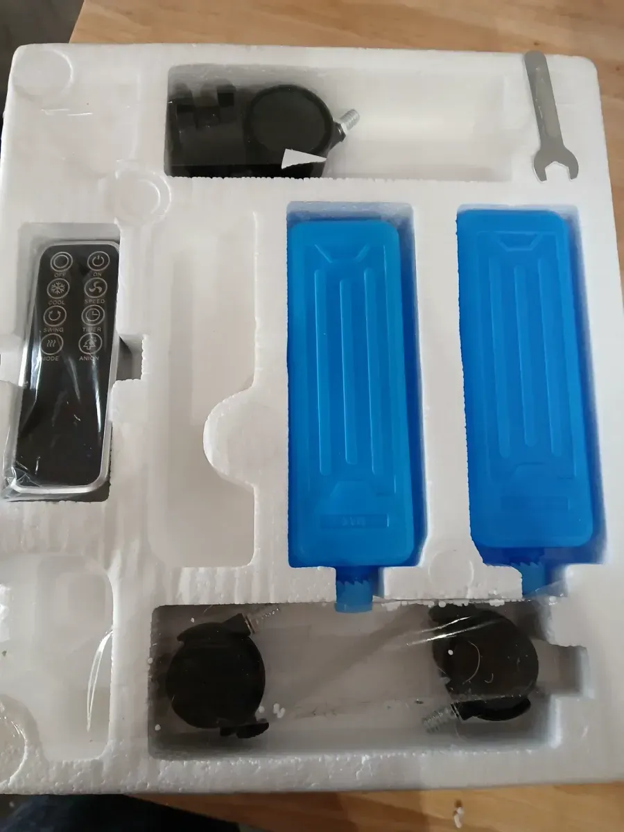 5000 BTU Evaporative Portable Cooler Fan Not Portable Air Conditioner with Remote Control in Multi-Colored - image 3