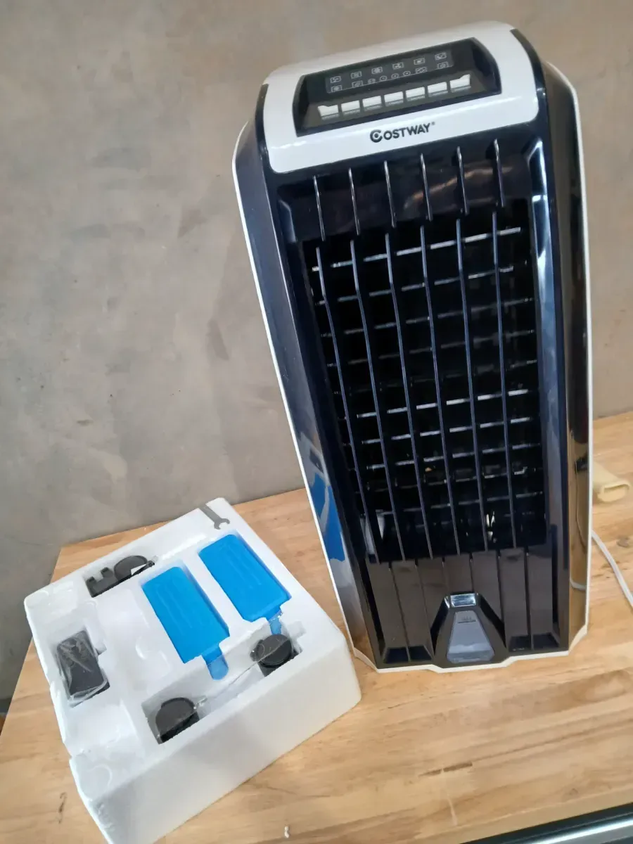 5000 BTU Evaporative Portable Cooler Fan Not Portable Air Conditioner with Remote Control in Multi-Colored - image 4