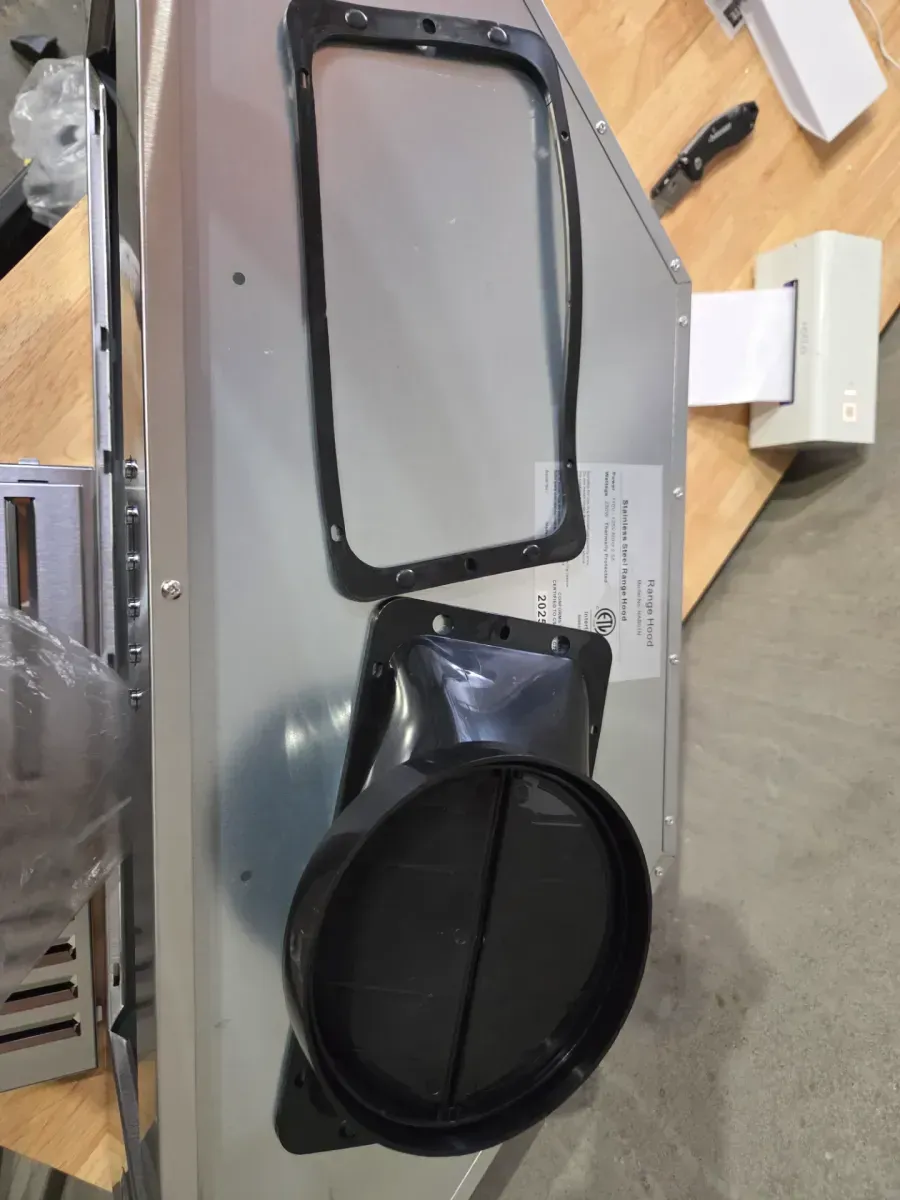 36 in. 400 CFM Convertible Insert Range Hood with Low Noise,Long-Term Warranty,4-Speed Control,Lights in Stainless Steel - image 4