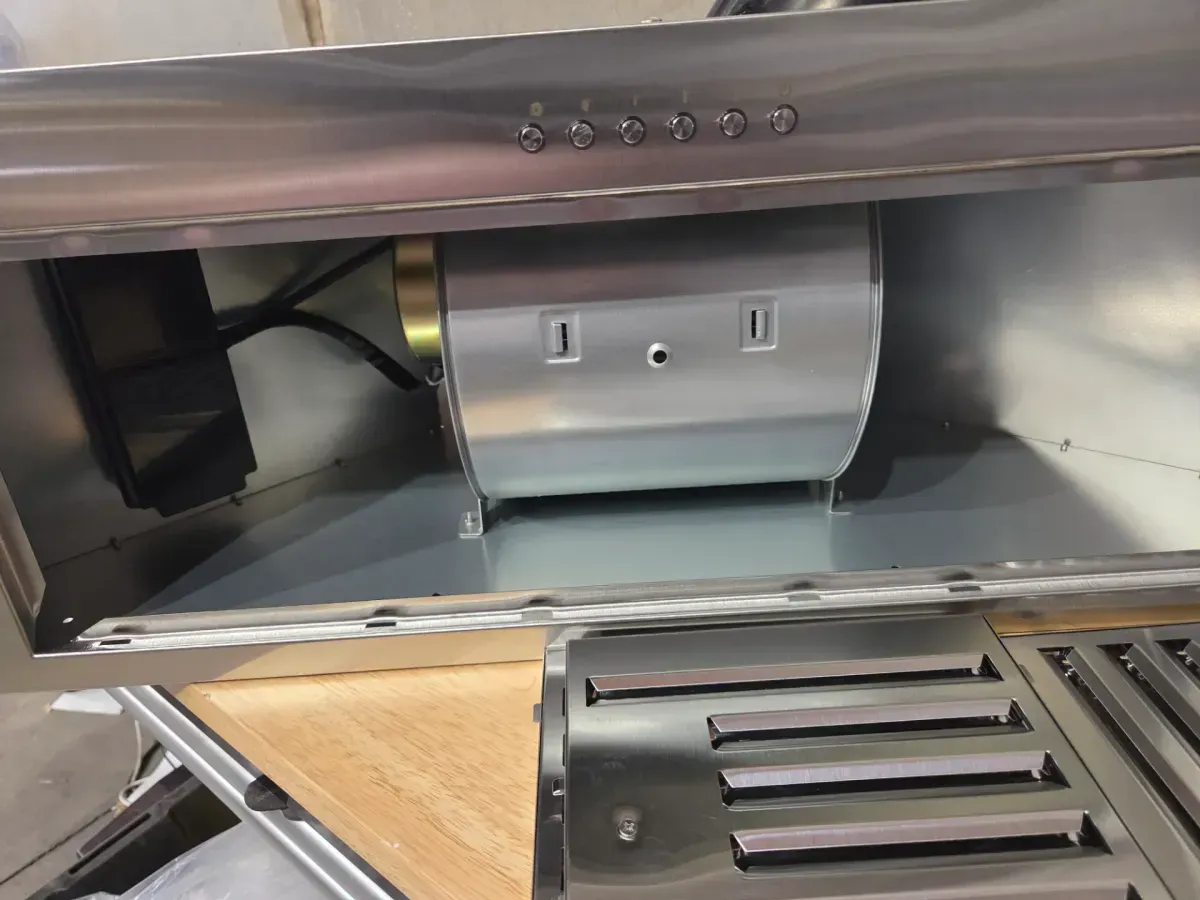 36 in. 400 CFM Convertible Insert Range Hood with Low Noise,Long-Term Warranty,4-Speed Control,Lights in Stainless Steel - image 5