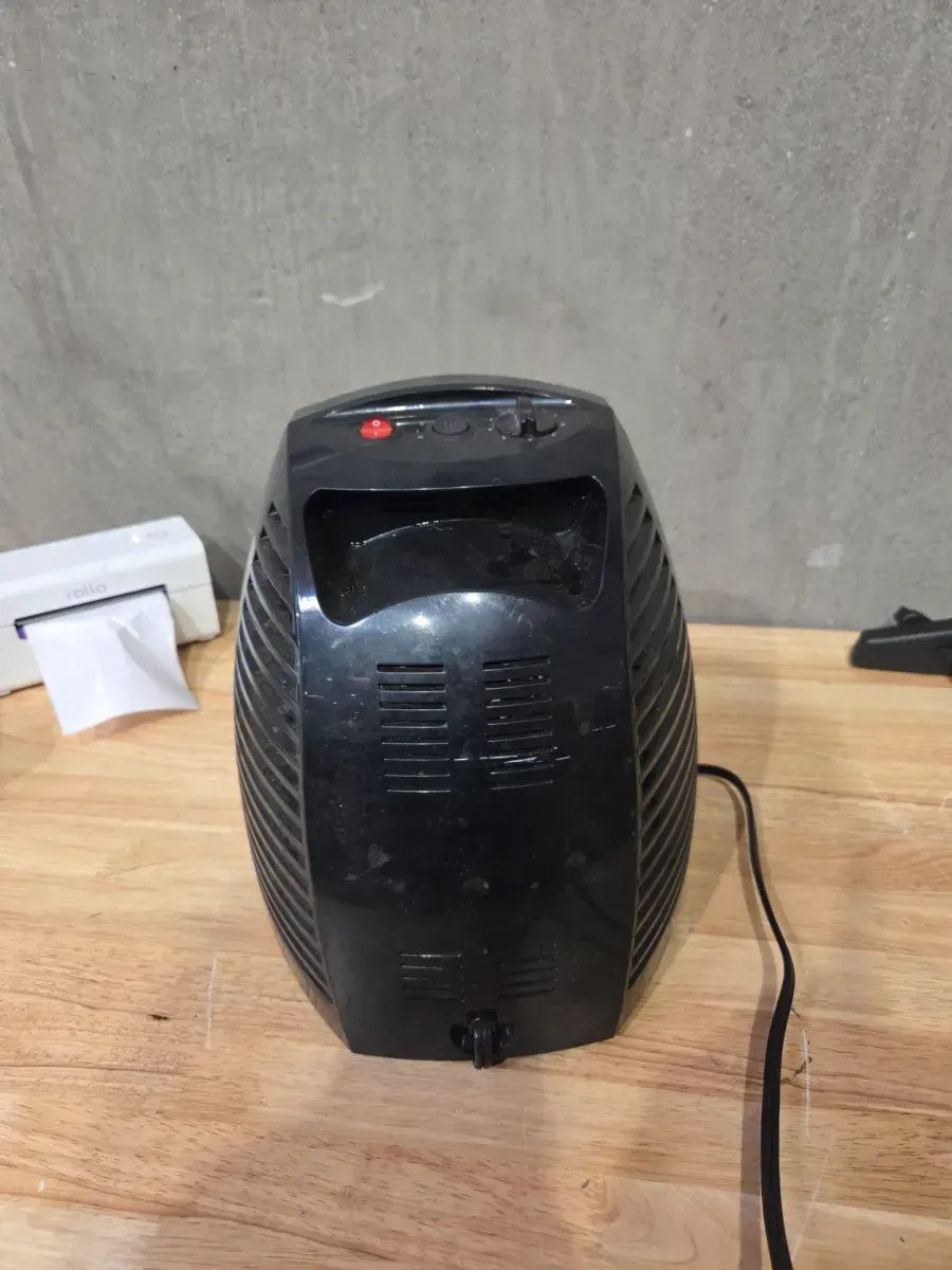 VH200 1500-Watt Electric Portable Space Heater, Whole Room Vortex Heat Circulation, Charcoal - image 4