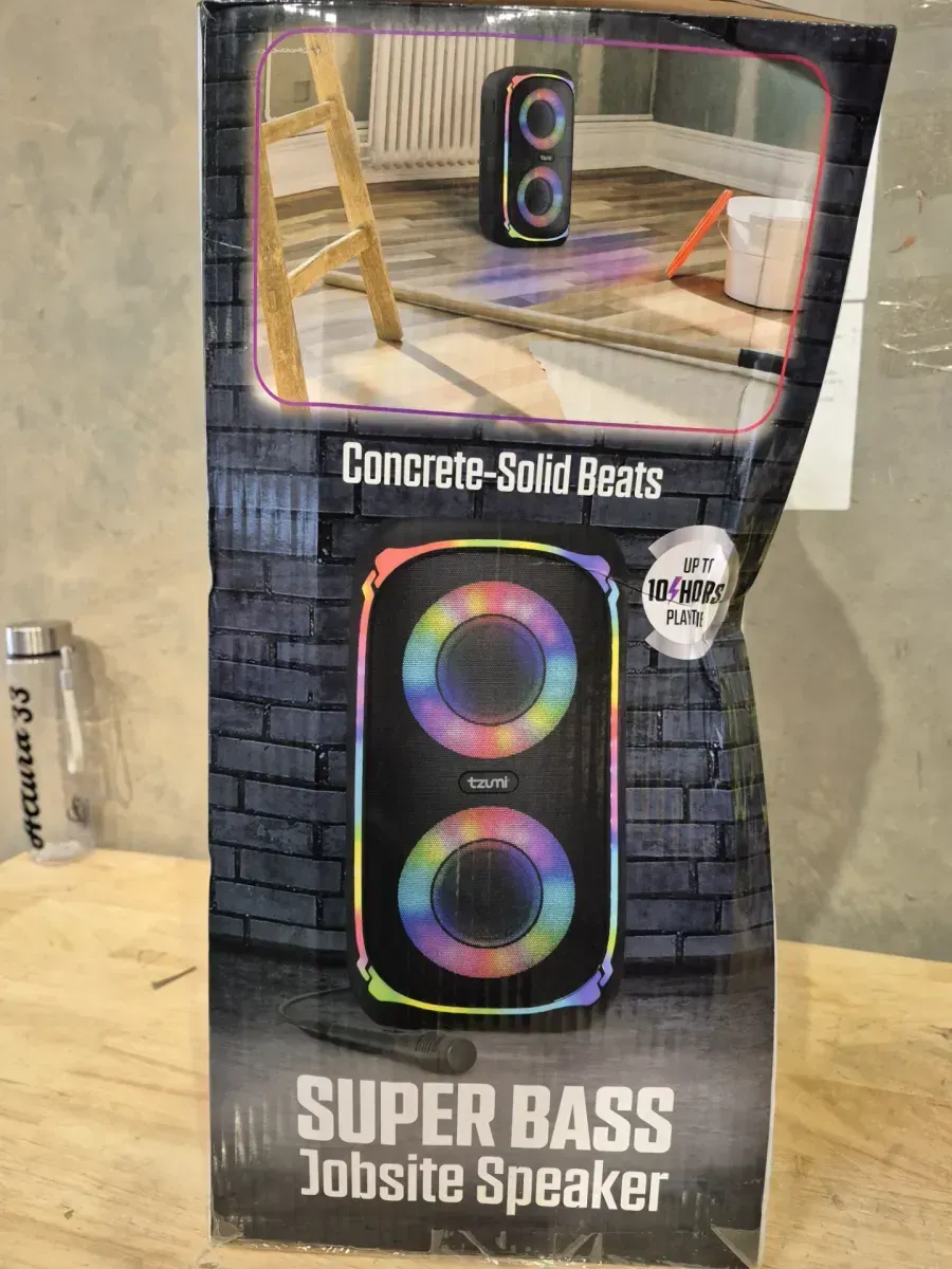 Speaker (Tzumi Super Bass Jobsite Speaker) - image 2