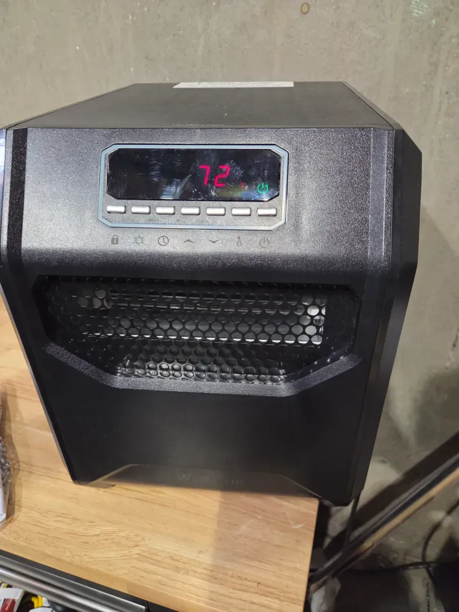 WeWarm Infrared Quartz Space Heater with Remote Control - image 2