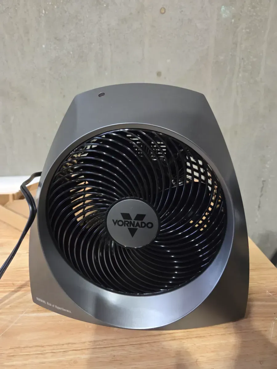 VH200 1500-Watt Electric Portable Space Heater, Whole Room Vortex Heat Circulation, Charcoal - image 2