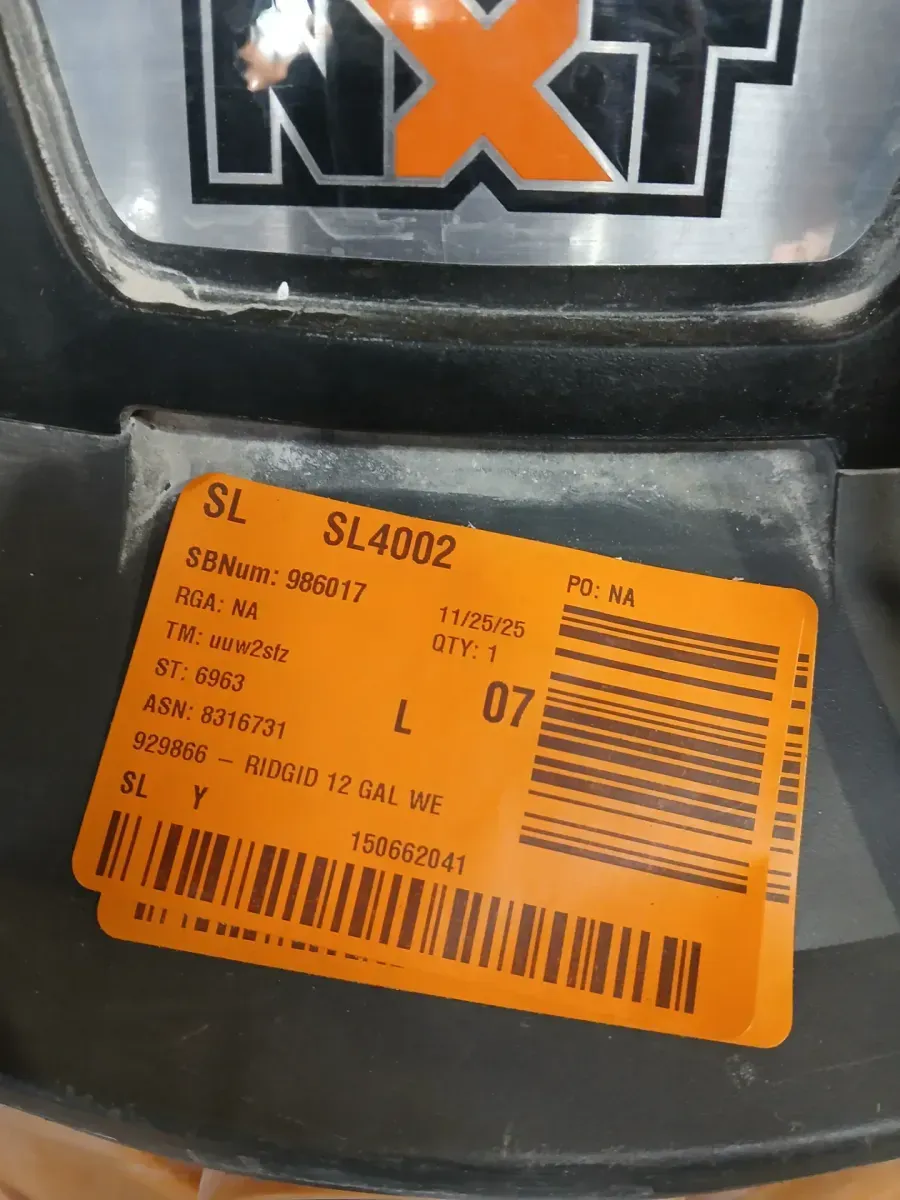 RIDGID 4 Gallon 5.0 Peak HP Portable Wet/Dry Shop Vacuum - image 4