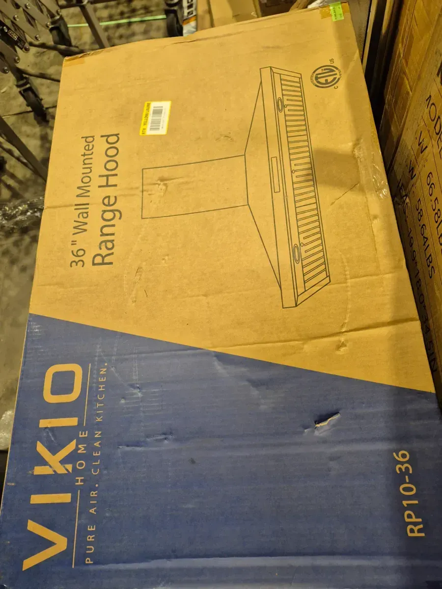 Wall-Mounted Stainless Steel Kitchen Range Hood with Touch Controls - image 2