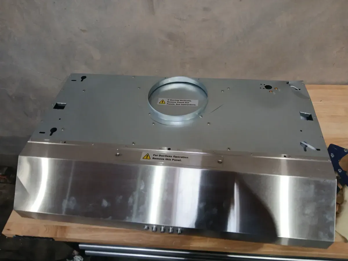 Stainless Steel Under-Cabinet Range Hood - image 3