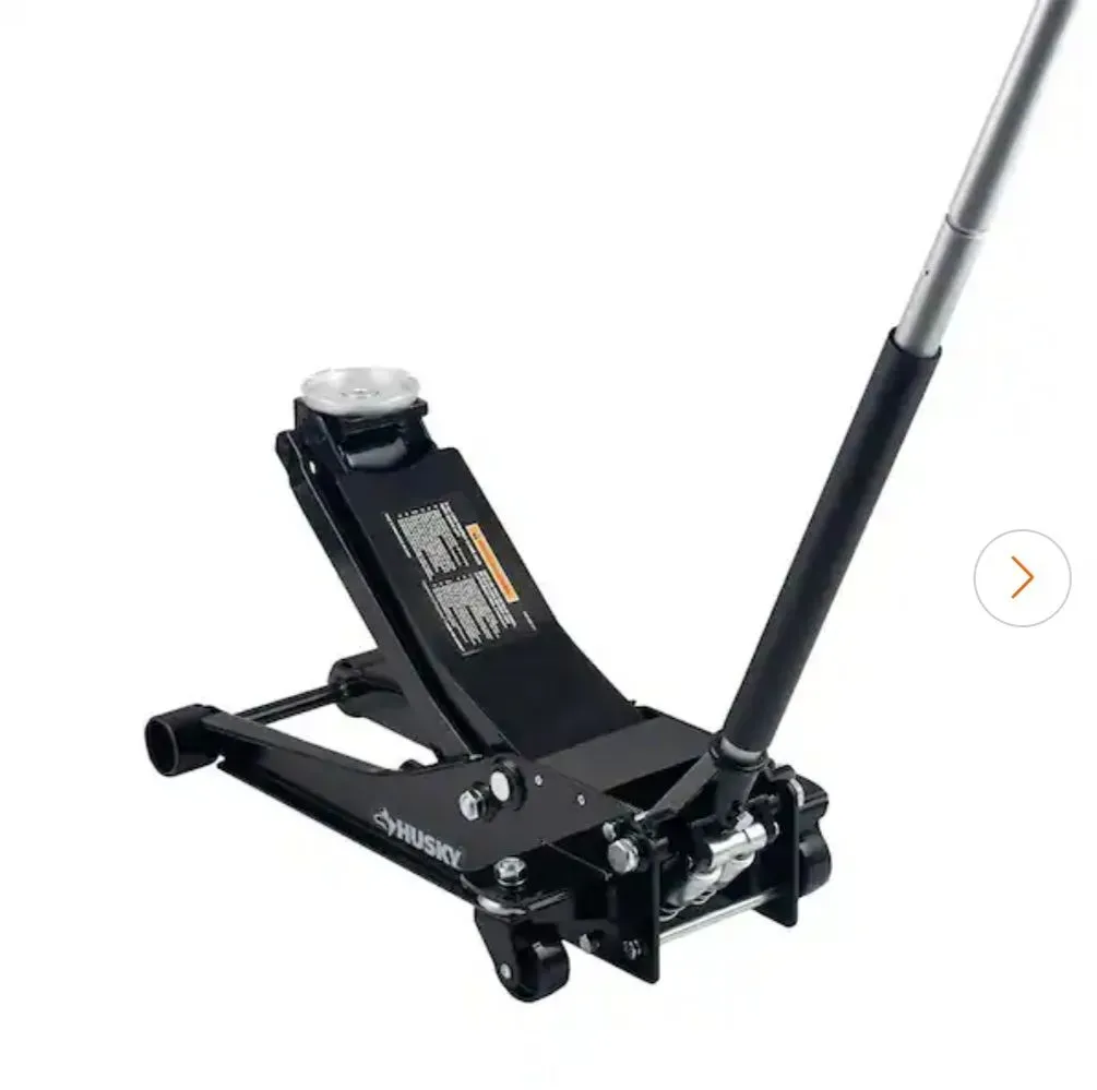 Husky 3-Ton Low Profile Floor Jack with Quick Lift - image 1