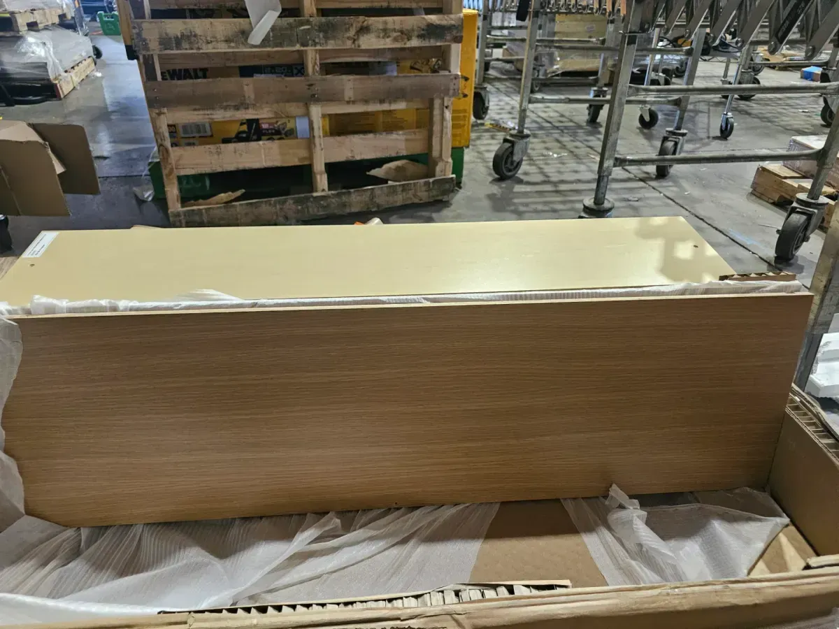 Avondale 9 in. W x 12 in. D x 42 in. H Ready to Assemble Plywood Shaker Wall Kitchen Cabinet in White Oak - image 6