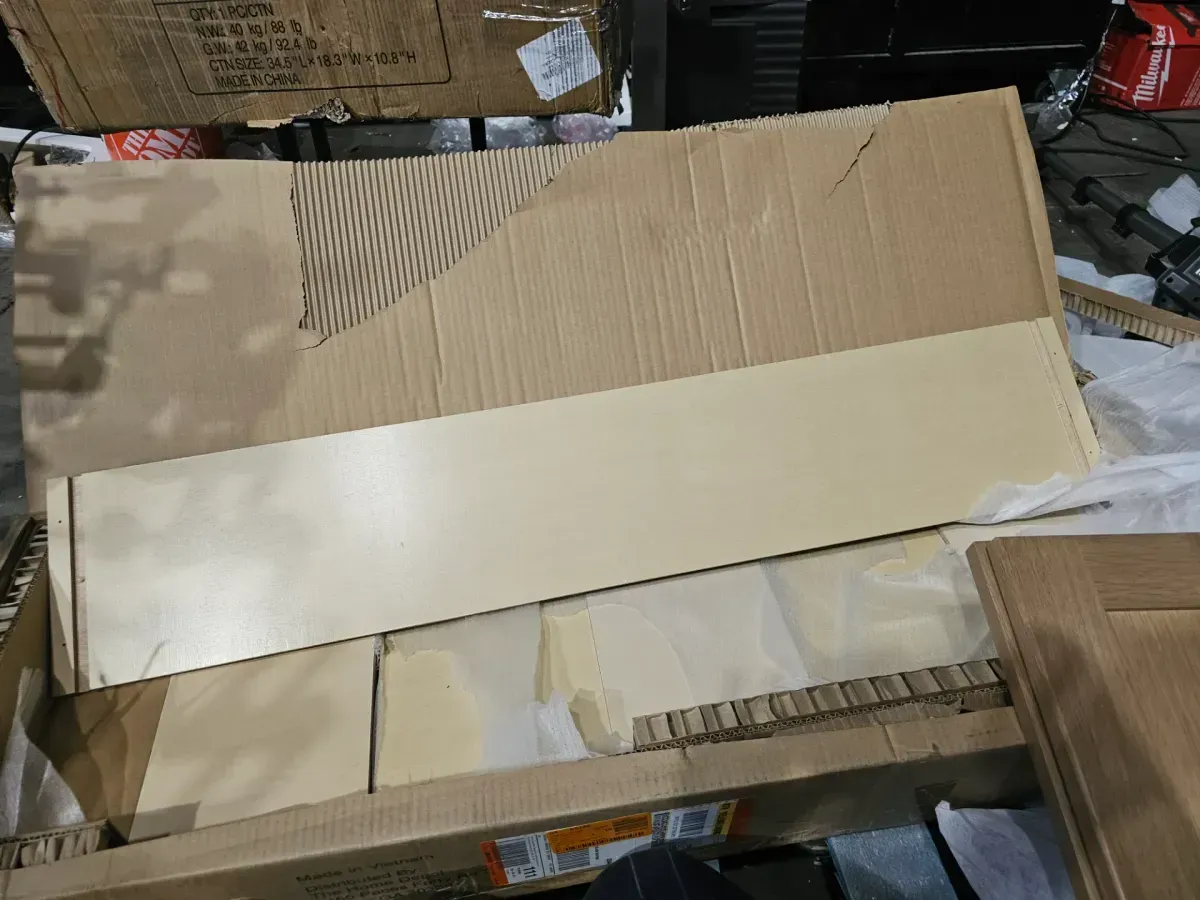 Avondale 9 in. W x 12 in. D x 42 in. H Ready to Assemble Plywood Shaker Wall Kitchen Cabinet in White Oak - image 5