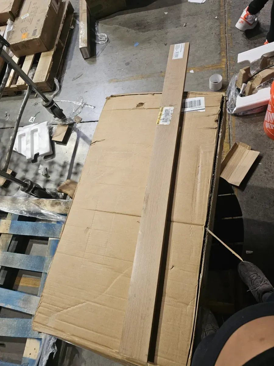 Oak Effect Cabinet Filler Strip / Cover Panel - image 2