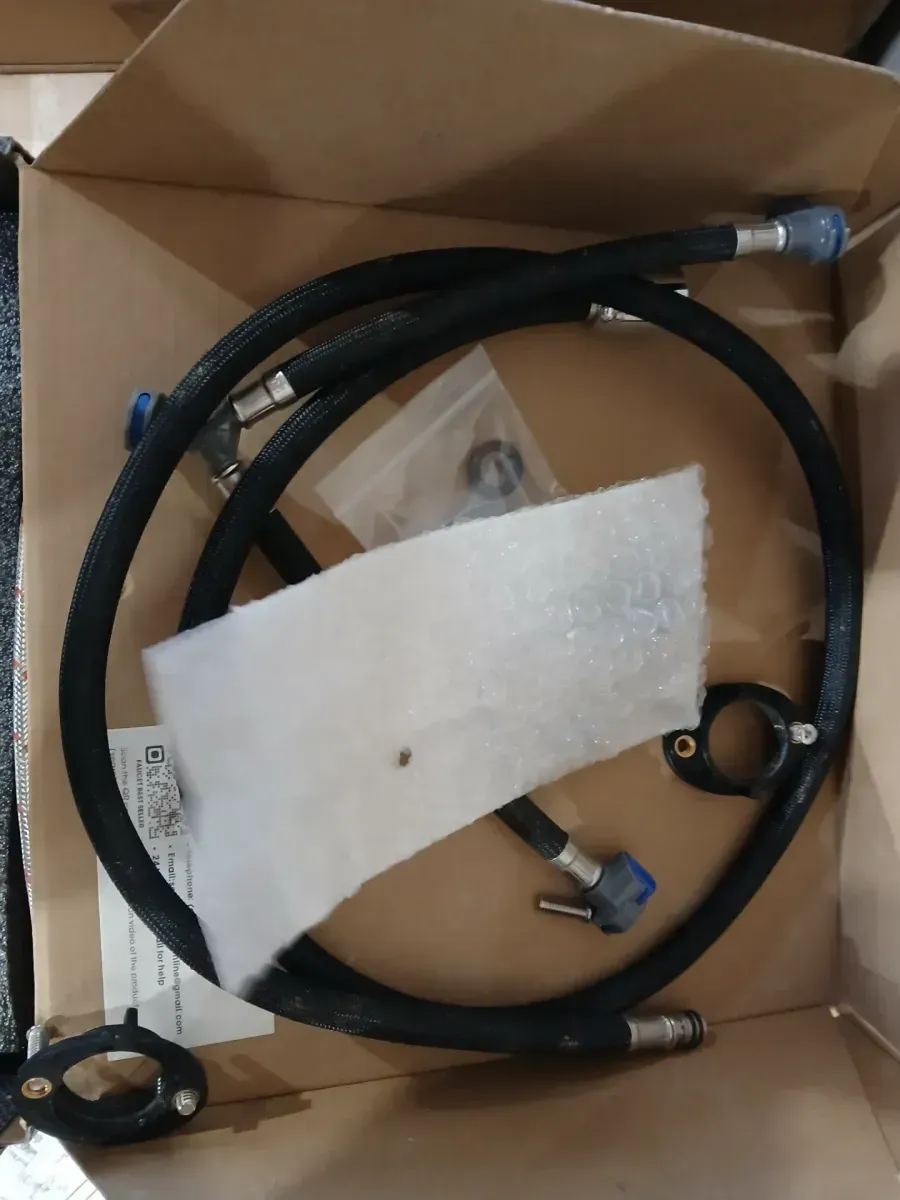 Widespread 3-Hole Bathroom Sink Faucet with Pull-Out Sprayer, Brushed Gold Finish - image 4