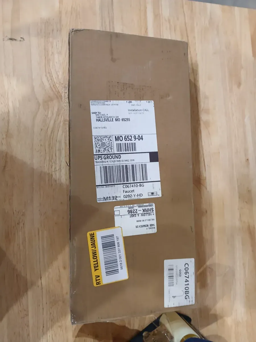 Modern Gooseneck Water Filter Faucet in Brushed Gold - image 3